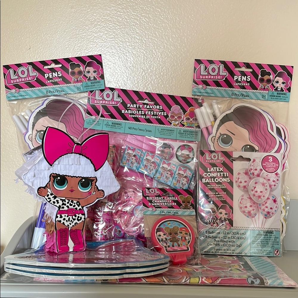 LOL Surprise Party Set with Pink Accents Bundle